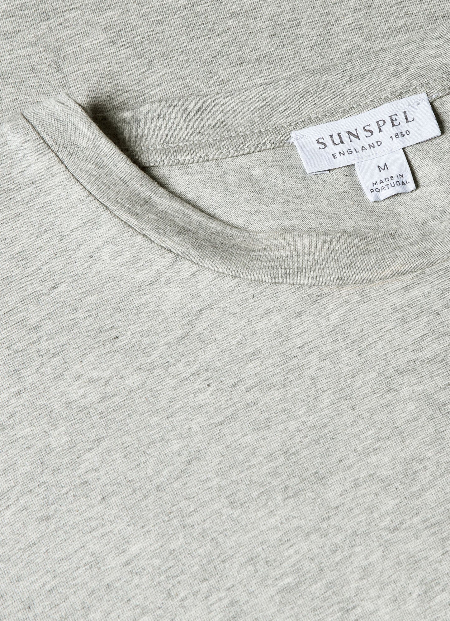 Riviera Midweight T-Shirt in Grey Melange