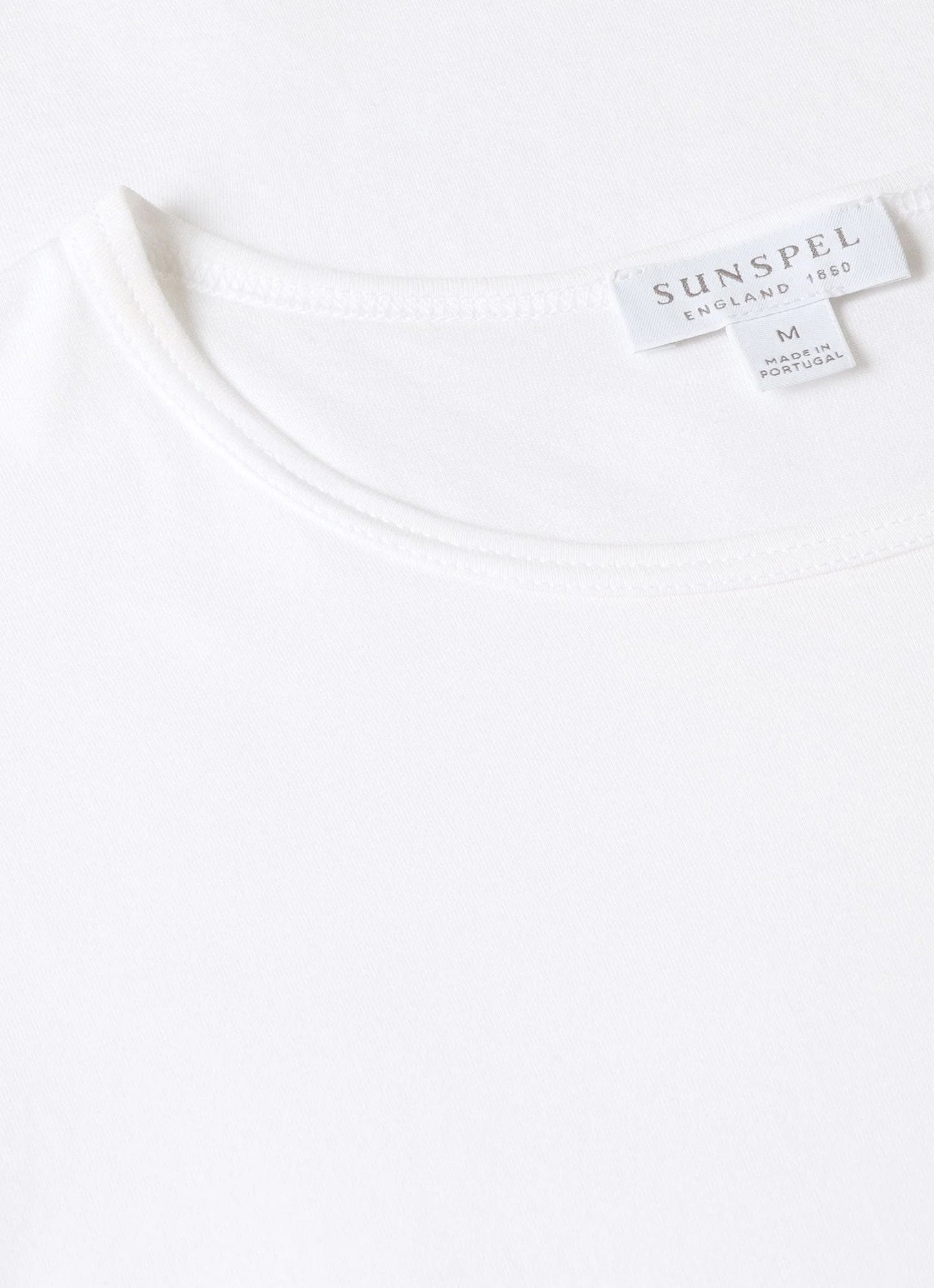 Superfine Cotton Underwear T-shirt - White