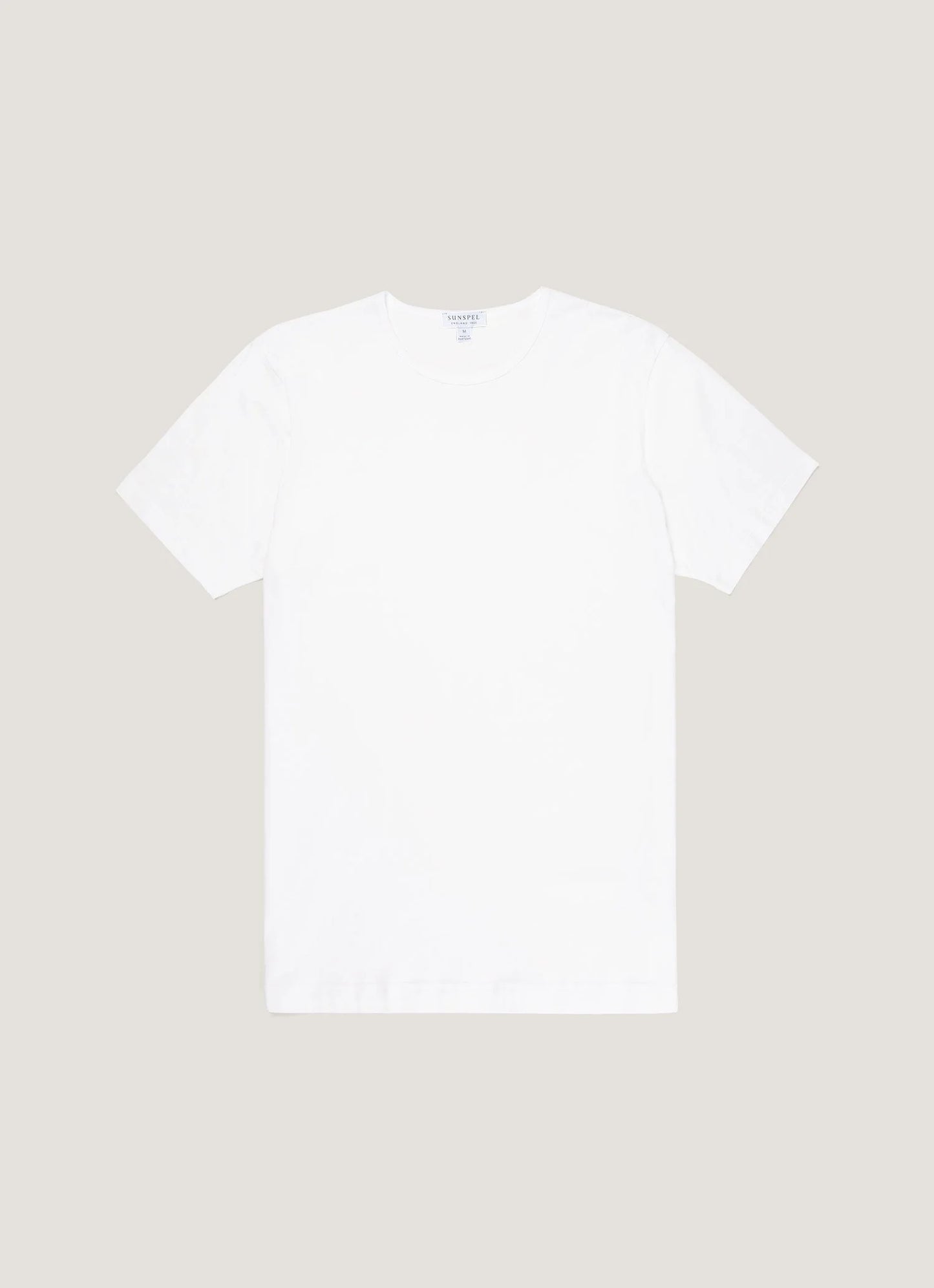 Superfine Cotton Underwear T-shirt - White
