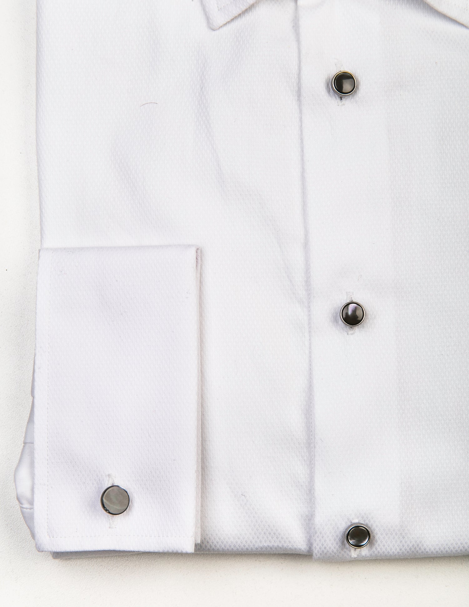 FINAL SALE: Smoke Mother of Pearl & Steel Dress Studs FINAL SALE: Smoke Mother of Pearl & Steel Dress Studs