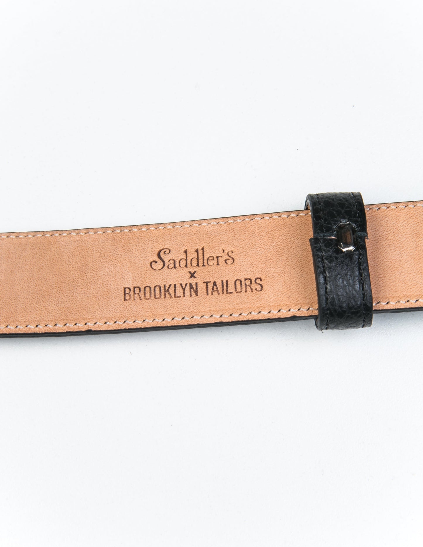 30mm Belt in Grain Leather - Black