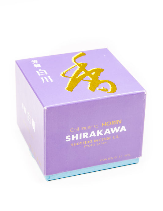 Shoyeido White River Incense - 10 Coils box