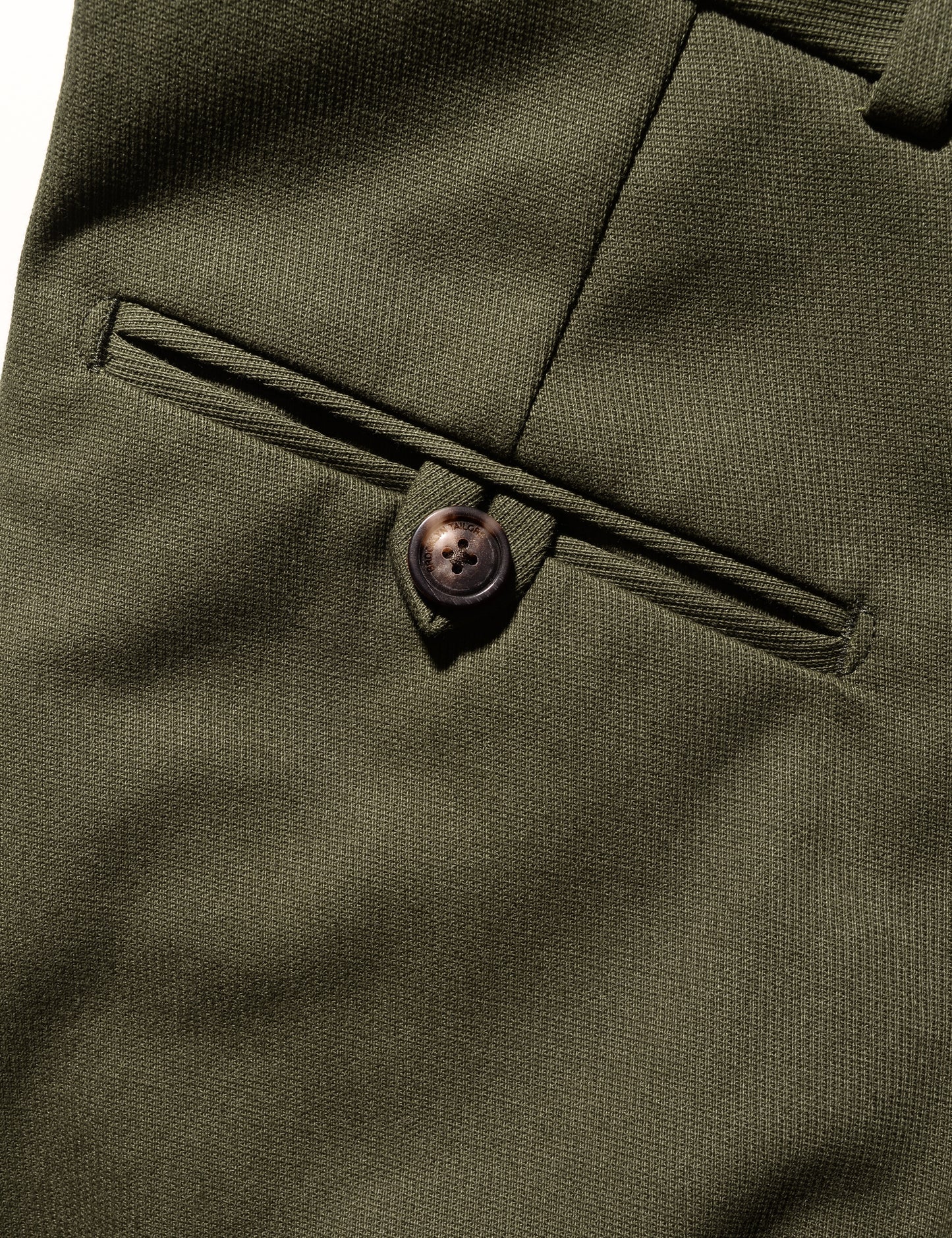 BKT50 Tailored Trousers in Cavalry Twill - Olive