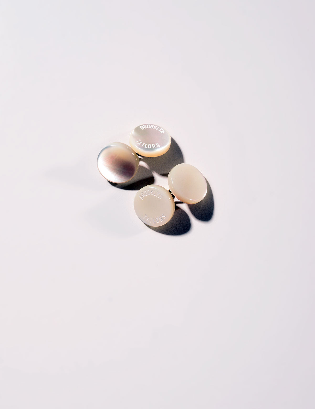 FINAL SALE: Genuine Shell Cufflinks - Ivory
