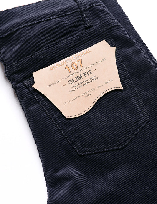 FINAL SALE: 107 Ivy Fit Corduroy Pant - Navy