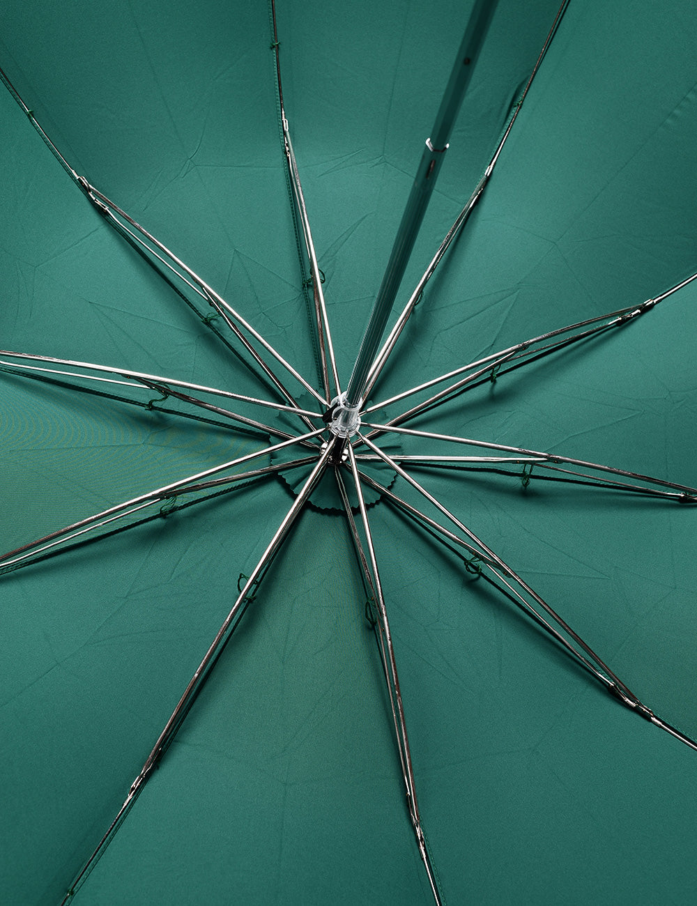 Opened photo of TEL 1 Telecospic Umbrella in Emerald