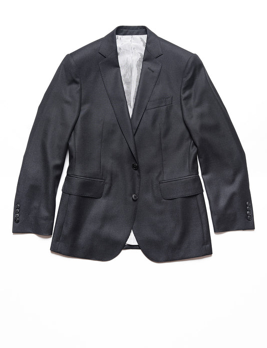 BKT50 Tailored Jacket in Birdseye Weave - Black