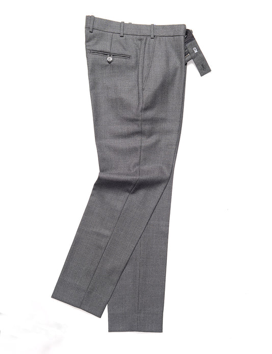 BKT50 Tailored Trousers in Birdseye Weave - Storm Gray